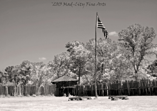 Fort Cosconong in Fort Atkinson, WI from the blackhawk war