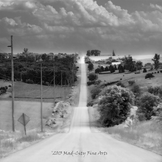 An idyllic rural scene near New Glarus, WI.
