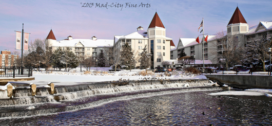 The iconic and spectacular downtown Waukesha, WI.
